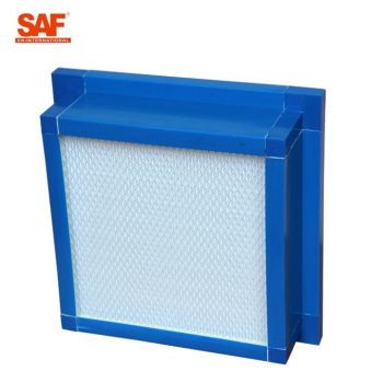 Flange Mini Plisseret HEPA-filter